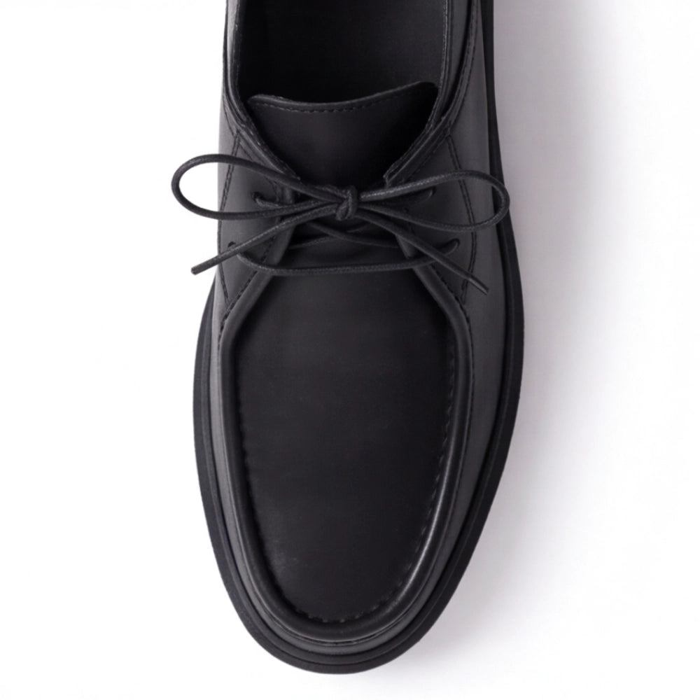 OR84 Derby Casual ORENO Homme - Cuir Noir