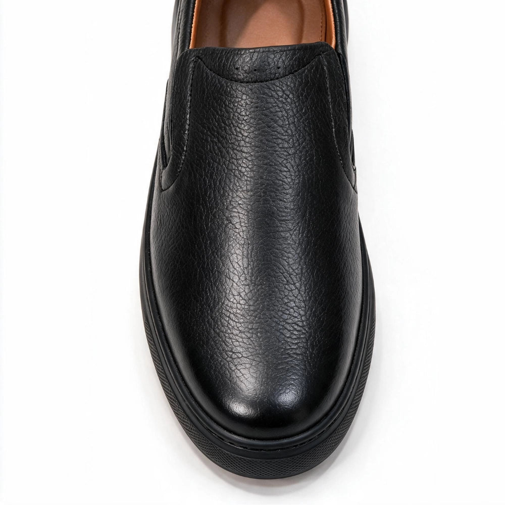 OR95 Ballerine En cuir Noir