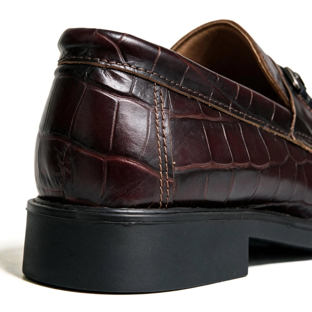 OR85 Bit Loafer Homme - Cuir Marron