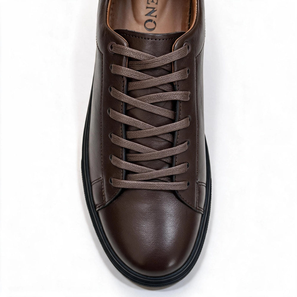OR311 Sneakers Épurées Homme – Cuir Marron