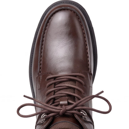OR74 Bottines Casual ORENO Homme - Cuir Marron