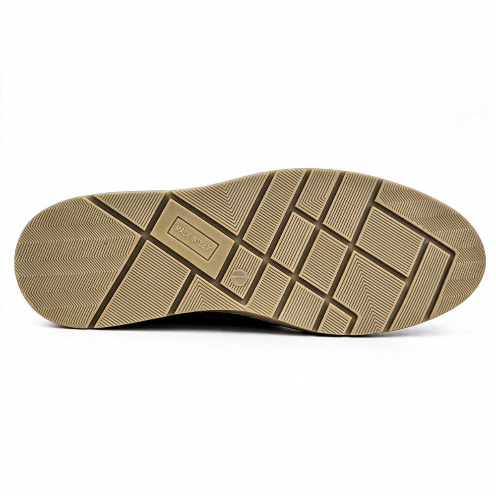 OR104 Chaussure Semelle Gomme – Cuir Tabac