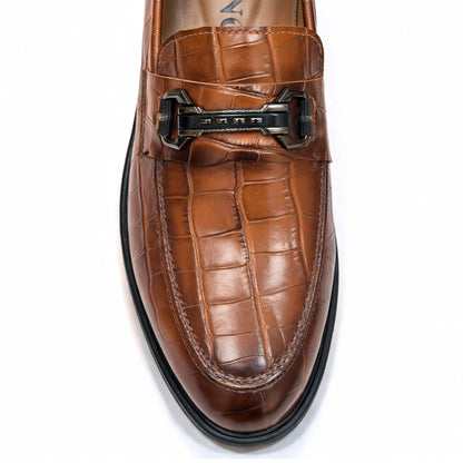 OR85 Bit Loafer Homme - Cuir Tabac