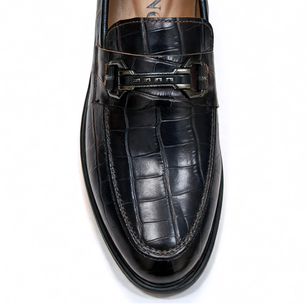 OR85 Bit Loafer Homme - Cuir Noir