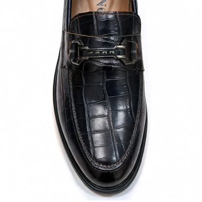 OR85 Bit Loafer Homme - Cuir Noir