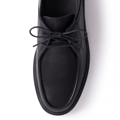 OR84 Derby Casual ORENO Homme - Cuir Noir