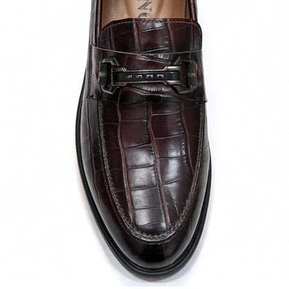 OR85 Bit Loafer Homme - Cuir Marron