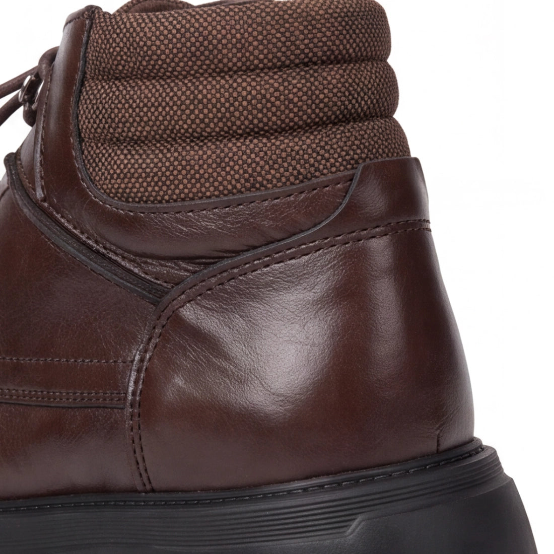 OR74 Bottines Casual ORENO Homme - Cuir Marron