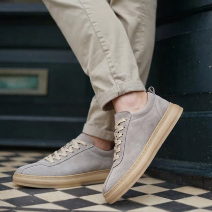 OR61 Sneakers Élégantes Homme - Daim Beige