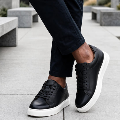 OR512 Sneakers Homme – Cuir Noir