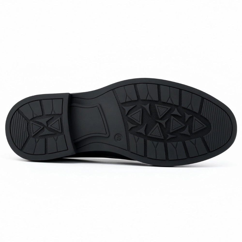 OR911 Loafers Homme – Cuir Noir Glacé