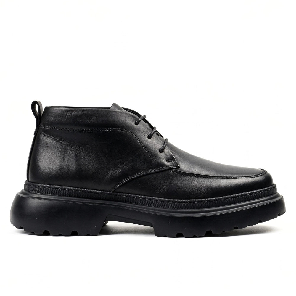 OR77 Bottines Chukka Homme - Cuir Noir