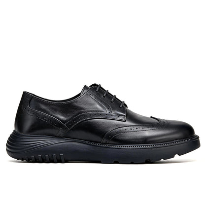 OR07 Derby Brogue Homme – Cuir Noir