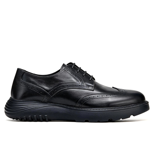 OR07 Derby Brogue Homme – Cuir Noir