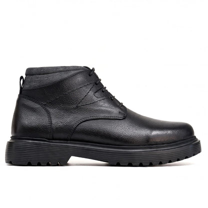 OR117 Desert Boots Homme - Cuir Noir