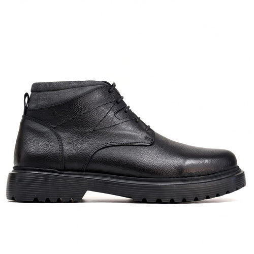 OR117 Desert Boots Homme - Cuir Noir