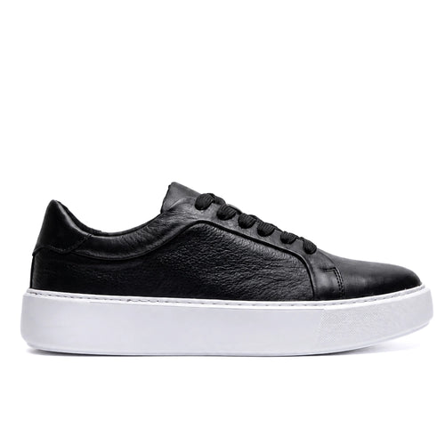 OR411 Baskets Homme – Cuir Noir