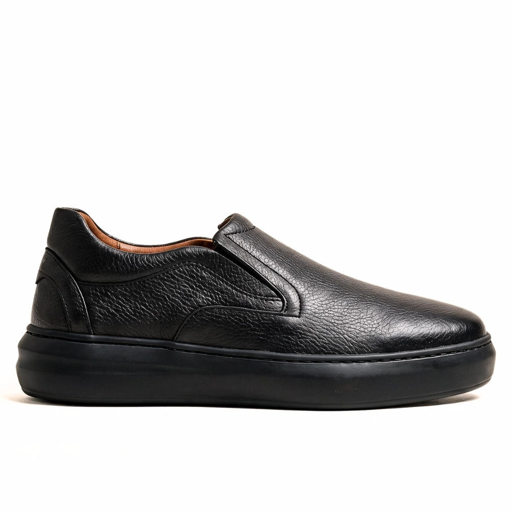 OR95 Ballerine En cuir Noir