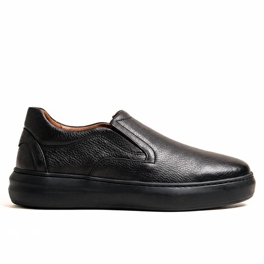 OR95 Ballerine En cuir Noir