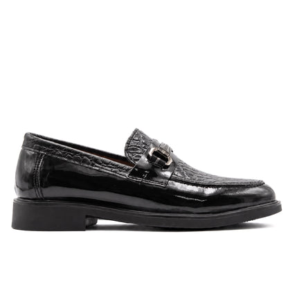 OR911 Loafers Homme – Cuir Noir Glacé