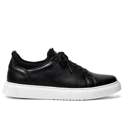 OR53 Sneakers Urbaines Homme- Cuir Noir
