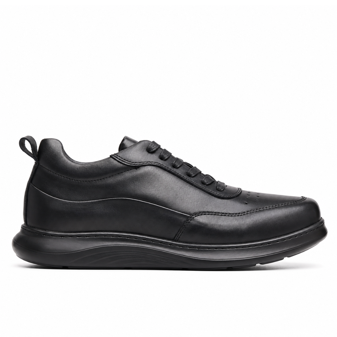 OR302 Mini Boots Homme - Cuir Noir