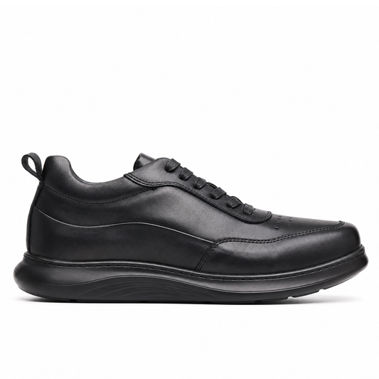 OR302 Mini Boots Homme - Cuir Noir