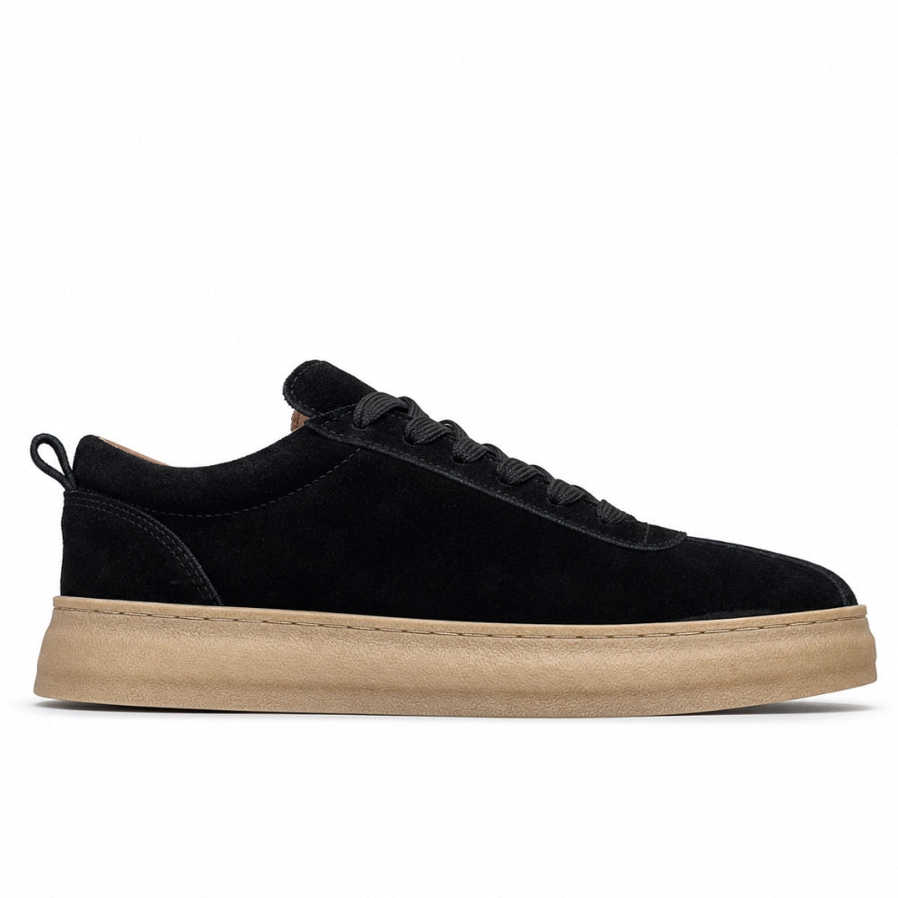 OR61 Sneakers Élégantes Homme - Daim Noir