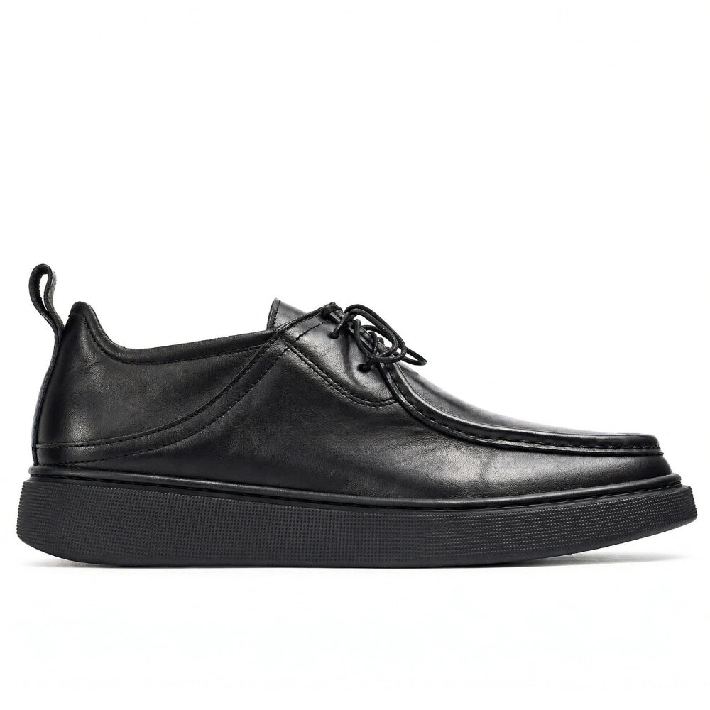 OR84 Derby Casual ORENO Homme - Cuir Noir