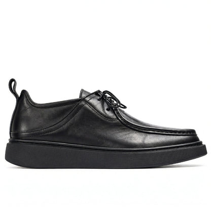 OR84 Derby Casual ORENO Homme - Cuir Noir