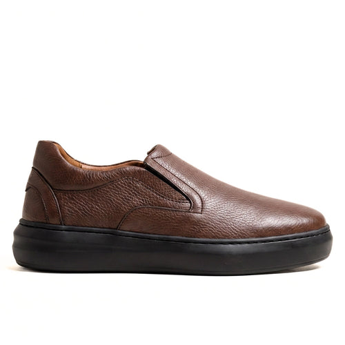 OR95 Ballerine En cuir Marron