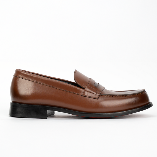 OR Loafer : Mocassins Homme en cuir Tabac