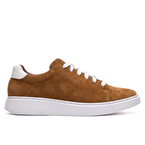 OR57 Sneakers Homme en Daim Marron