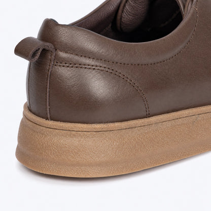 OR15 : Derby Mocassin en Cuir Marron