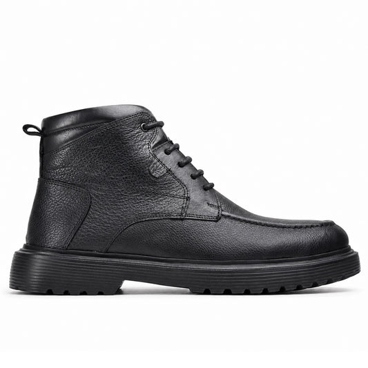 OR91 Boot Crantée Homme - Cuir Noir