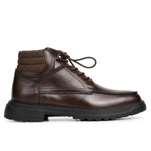 OR74 Bottines Casual ORENO Homme - Cuir Marron