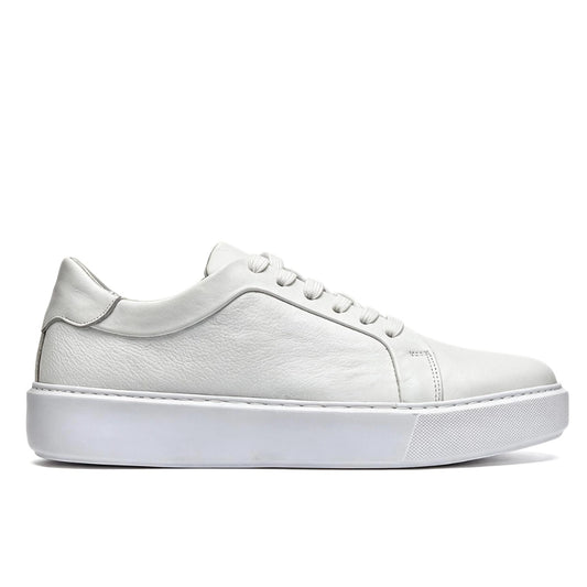OR411 Baskets Homme – Cuir Blanc