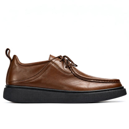 OR84 Derby Casual ORENO Homme - Cuir Tabac