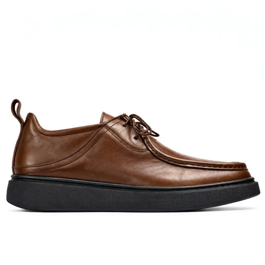 OR84 Derby Casual ORENO Homme - Cuir Tabac