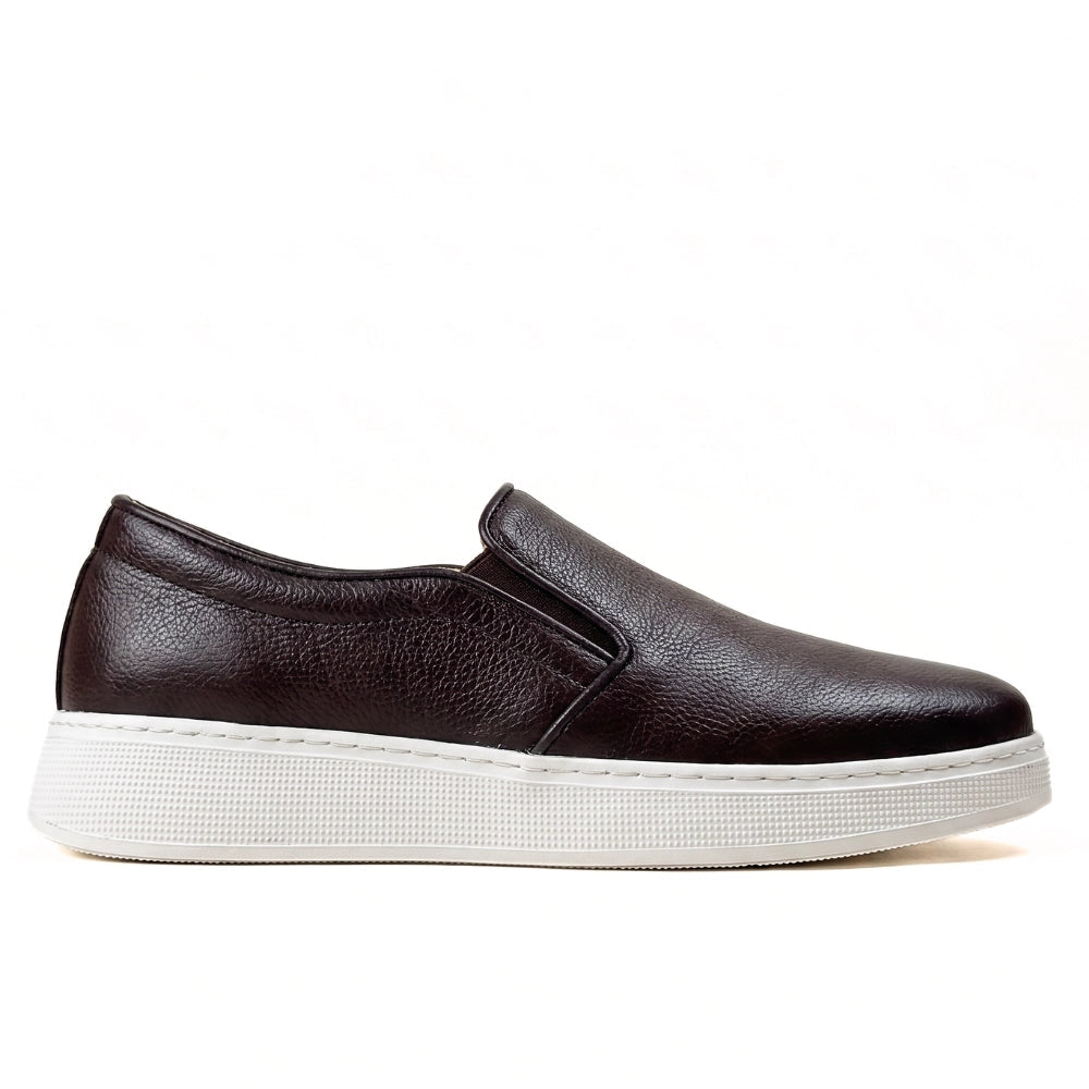 OR96 Ballerine En cuir Marron