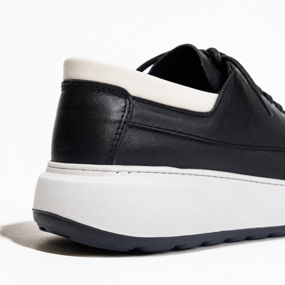 OR413 Derby Casual Homme - Cuir Noir