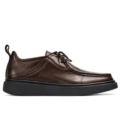 OR84 Derby Casual ORENO Homme - Cuir Marron