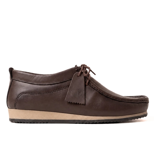 OR600 Chaussure Lacés en Cuir Marron