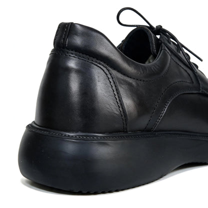 OR016 Derby Sport Chic Homme - Cuir Noir