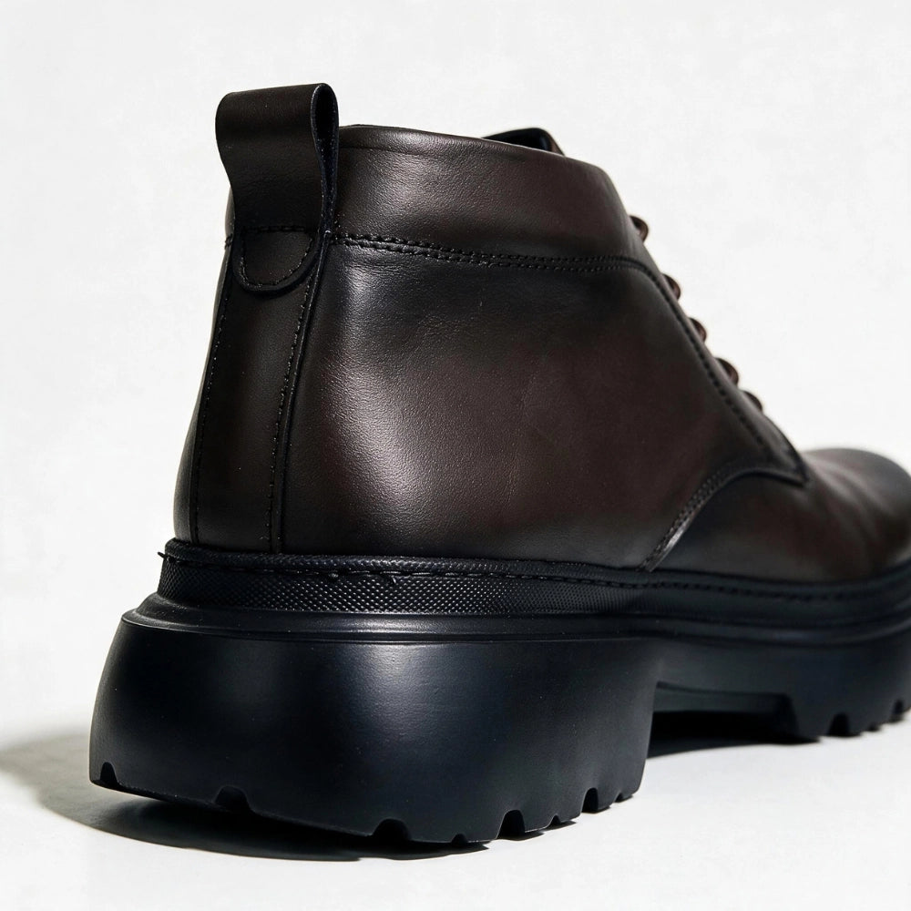 OR77 Bottines Chukka Homme - Cuir Marron