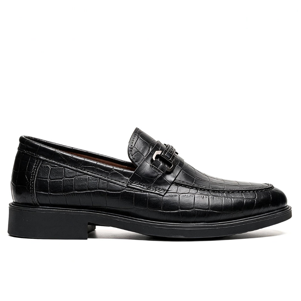 OR85 Bit Loafer Homme - Cuir Noir