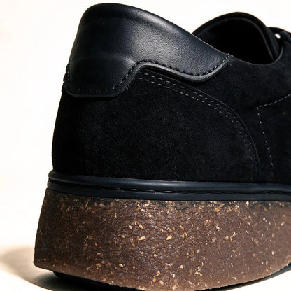 OR19 : Derby Casual Chic Homme - Daim Noir