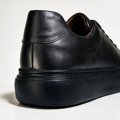 OR311 Sneakers Épurées Homme – Cuir Noir