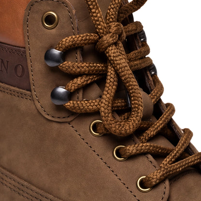 OR040 Bottines Randonnée Homme - Cuir Marron
