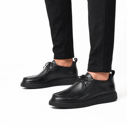 OR84 Derby Casual ORENO Homme - Cuir Noir